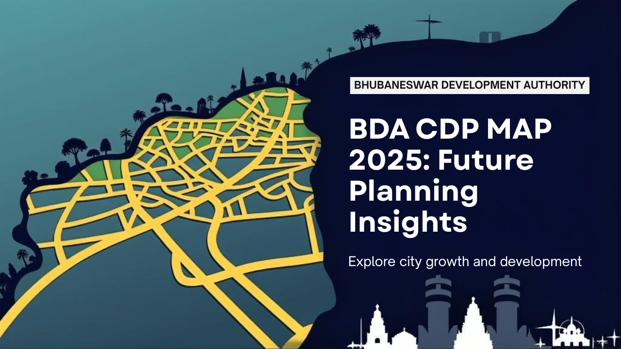 Bhubaneswar Development Authority Map: CDP MAP